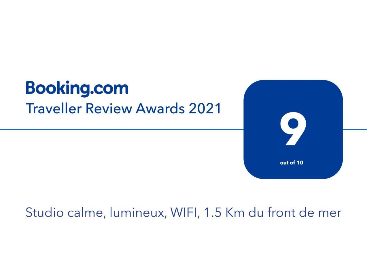 Appartement Studio calme, lumineux, WIFI, 1.5 Km du front de mer à Saint-Nazaire  Extérieur photo