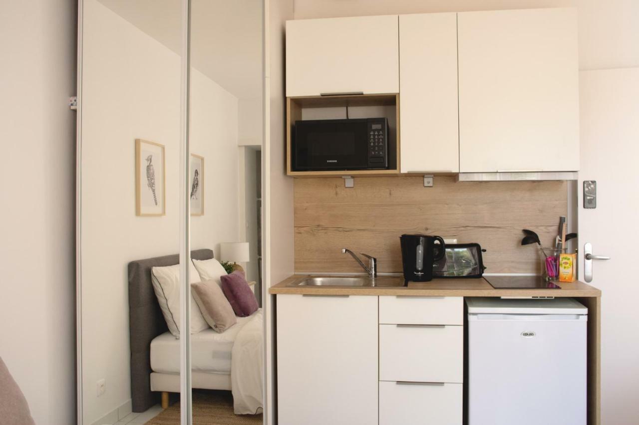 Appartement Studio calme, lumineux, WIFI, 1.5 Km du front de mer à Saint-Nazaire  Extérieur photo